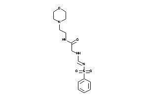 Image of 2-(besyliminomethylamino)-N-(2-morpholinoethyl)acetamide