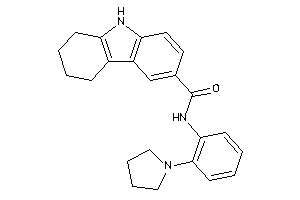 N-(2-pyrrolidinophenyl)-6,7,8,9-tetrahydro-5H-carbazole-3-carboxamide