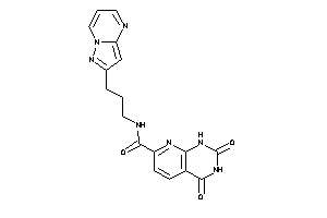 2,4-diketo-N-(3-pyrazolo[1,5-a]pyrimidin-2-ylpropyl)-1H-pyrido[2,3-d]pyrimidine-7-carboxamide