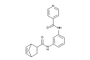 N-[3-(bicyclo[2.2.1]hept-2-ene-5-carbonylamino)phenyl]isonicotinamide