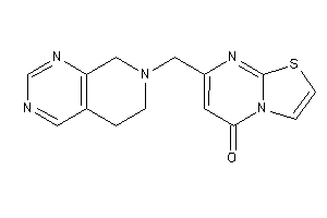 7-(6,8-dihydro-5H-pyrido[3,4-d]pyrimidin-7-ylmethyl)thiazolo[3,2-a]pyrimidin-5-one