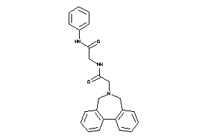 2-[[2-(5,7-dihydrobenzo[d][2]benzazepin-6-yl)acetyl]amino]-N-phenyl-acetamide