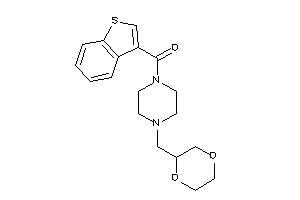 Benzothiophen-3-yl-[4-(1,4-dioxan-2-ylmethyl)piperazino]methanone