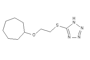 5-[2-(cycloheptoxy)ethylthio]-1H-tetrazole