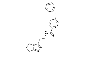 N-[2-(6,7-dihydro-5H-pyrrolo[2,1-c][1,2,4]triazol-3-yl)ethyl]-4-phenoxy-benzamide