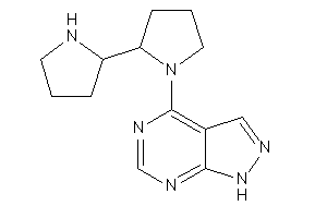 4-(2-pyrrolidin-2-ylpyrrolidino)-1H-pyrazolo[3,4-d]pyrimidine