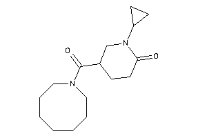 5-(azocane-1-carbonyl)-1-cyclopropyl-2-piperidone