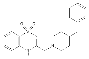 3-[(4-benzylpiperidino)methyl]-4H-benzo[e][1,2,4]thiadiazine 1,1-dioxide