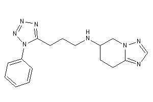 3-(1-phenyltetrazol-5-yl)propyl-(5,6,7,8-tetrahydro-[1,2,4]triazolo[1,5-a]pyridin-6-yl)amine