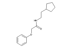N-(2-cyclopentylethyl)-2-phenoxy-acetamide