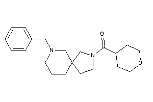 (7-benzyl-3,7-diazaspiro[4.5]decan-3-yl)-tetrahydropyran-4-yl-methanone