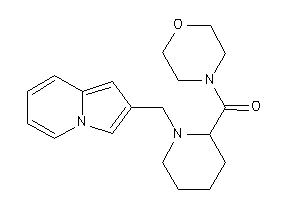 [1-(indolizin-2-ylmethyl)-2-piperidyl]-morpholino-methanone