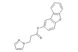 3-pyrazol-1-ylpropionic Acid Dibenzofuran-2-yl Ester