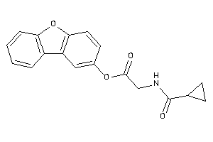 2-(cyclopropanecarbonylamino)acetic Acid Dibenzofuran-2-yl Ester