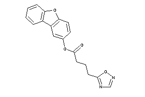 4-(1,2,4-oxadiazol-5-yl)butyric Acid Dibenzofuran-2-yl Ester