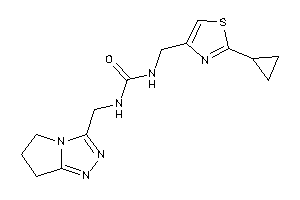 1-[(2-cyclopropylthiazol-4-yl)methyl]-3-(6,7-dihydro-5H-pyrrolo[2,1-c][1,2,4]triazol-3-ylmethyl)urea