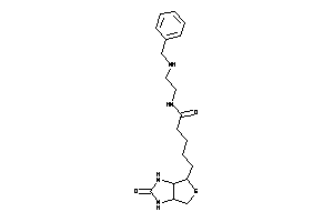 N-[2-(benzylamino)ethyl]-5-(2-keto-1,3,3a,4,6,6a-hexahydrothieno[3,4-d]imidazol-4-yl)valeramide