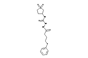 1-(1,1-diketothiolan-3-yl)-3-(4-phenoxybutanoylamino)urea