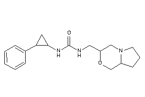 Image of 1-(3,4,6,7,8,8a-hexahydro-1H-pyrrolo[2,1-c][1,4]oxazin-3-ylmethyl)-3-(2-phenylcyclopropyl)urea