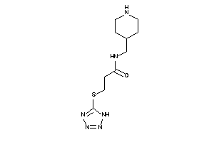 N-(4-piperidylmethyl)-3-(1H-tetrazol-5-ylthio)propionamide