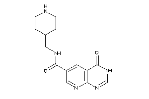 Image of 4-keto-N-(4-piperidylmethyl)-3H-pyrido[2,3-d]pyrimidine-6-carboxamide