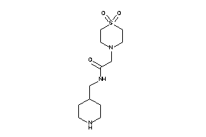 2-(1,1-diketo-1,4-thiazinan-4-yl)-N-(4-piperidylmethyl)acetamide