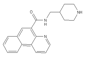 N-(4-piperidylmethyl)benzo[f]quinoline-5-carboxamide