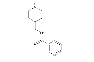 N-(4-piperidylmethyl)pyridazine-4-carboxamide