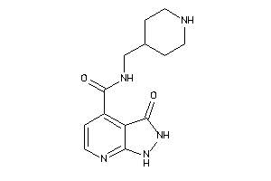 3-keto-N-(4-piperidylmethyl)-1,2-dihydropyrazolo[3,4-b]pyridine-4-carboxamide