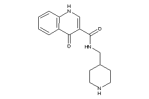 4-keto-N-(4-piperidylmethyl)-1H-quinoline-3-carboxamide