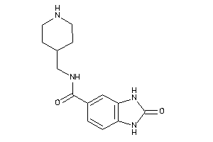 2-keto-N-(4-piperidylmethyl)-1,3-dihydrobenzimidazole-5-carboxamide