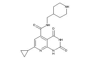 7-cyclopropyl-2,4-diketo-N-(4-piperidylmethyl)-1H-pyrido[2,3-d]pyrimidine-5-carboxamide