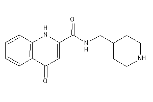 4-keto-N-(4-piperidylmethyl)-1H-quinoline-2-carboxamide