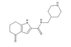 4-keto-N-(4-piperidylmethyl)-1,5,6,7-tetrahydroindole-2-carboxamide