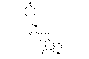 9-keto-N-(4-piperidylmethyl)fluorene-2-carboxamide