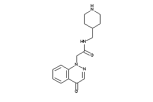 2-(4-ketocinnolin-1-yl)-N-(4-piperidylmethyl)acetamide