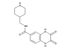 2,3-diketo-N-(4-piperidylmethyl)-1,4-dihydroquinoxaline-6-carboxamide