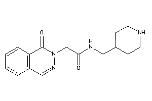 2-(1-ketophthalazin-2-yl)-N-(4-piperidylmethyl)acetamide