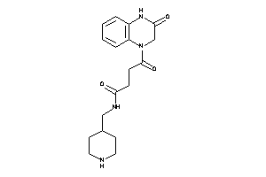 4-keto-4-(3-keto-2,4-dihydroquinoxalin-1-yl)-N-(4-piperidylmethyl)butyramide