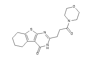 2-(3-keto-3-morpholino-propyl)-5,6,7,8-tetrahydro-3H-benzothiopheno[2,3-d]pyrimidin-4-one