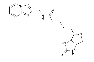 N-(imidazo[1,2-a]pyridin-2-ylmethyl)-5-(2-keto-1,3,3a,4,6,6a-hexahydrothieno[3,4-d]imidazol-4-yl)valeramide