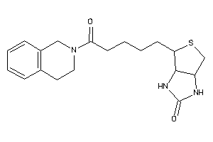 6-[5-(3,4-dihydro-1H-isoquinolin-2-yl)-5-keto-pentyl]-1,3,3a,4,6,6a-hexahydrothieno[3,4-d]imidazol-2-one