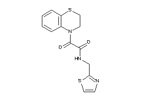 2-(2,3-dihydro-1,4-benzothiazin-4-yl)-2-keto-N-(thiazol-2-ylmethyl)acetamide