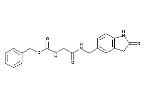 N-[2-keto-2-[(2-ketoindolin-5-yl)methylamino]ethyl]carbamic Acid Benzyl Ester