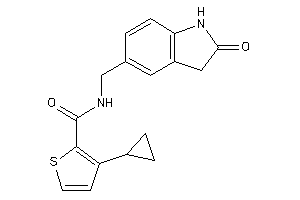 3-cyclopropyl-N-[(2-ketoindolin-5-yl)methyl]thiophene-2-carboxamide