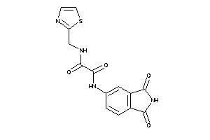 N'-(1,3-diketoisoindolin-5-yl)-N-(thiazol-2-ylmethyl)oxamide