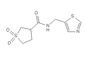 1,1-diketo-N-(thiazol-5-ylmethyl)thiolane-3-carboxamide