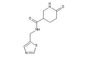 6-keto-N-(thiazol-5-ylmethyl)nipecotamide