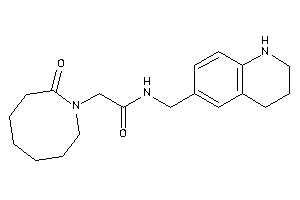 2-(2-ketoazocan-1-yl)-N-(1,2,3,4-tetrahydroquinolin-6-ylmethyl)acetamide