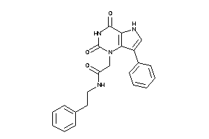 2-(2,4-diketo-7-phenyl-5H-pyrrolo[3,2-d]pyrimidin-1-yl)-N-phenethyl-acetamide